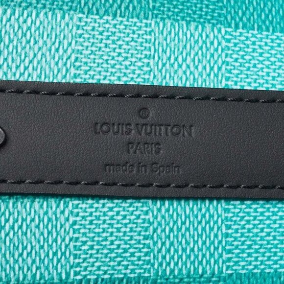 Louis Vuitton Graident Green Damier Canvas Weekend Tote PM Bag - Picture 6 of 11